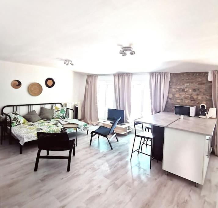 Studio Coquet Avec Vue Sainte-Foy-lès-Lyon Dış mekan fotoğraf